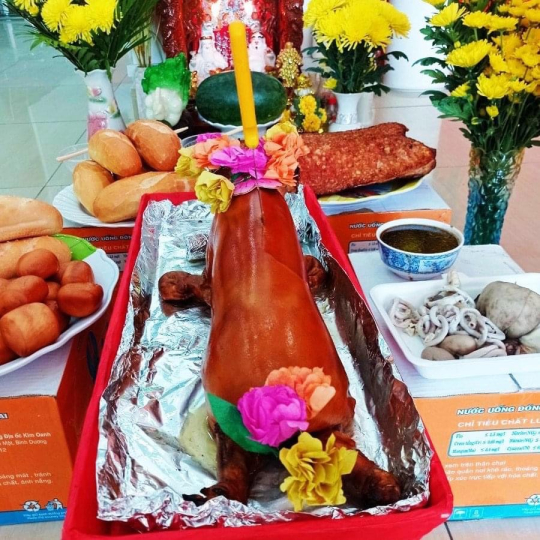 Heo rừng quay siêu giòn