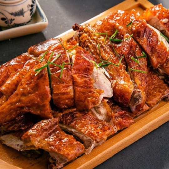 Vịt quay sốt tiêu đen